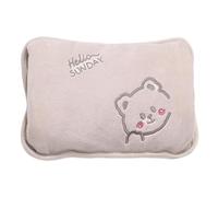 Electric Hot Water Bag - Rechargeable Heating Pad Hand Warmer, Portable Thermal Relief Bottle | Multi Use Device for Cramps Muscles Neck Waist Legs Belly Body Comfort Home Travel Winter