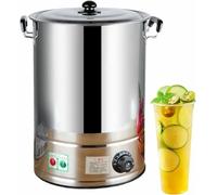 Electric Hot Water Boiler Dispenser with Adjustable Temperature Control for Catering Buffet and Soup Warming