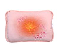 Electric Hot Water Bottle - 500W Fast Charging,Soft Washable Velvet Cover, Hand Foot Belly Back Warmer, Period, Home Office Travel, Winter Warmth Gift