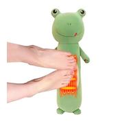 Electric Hot Water Bottle, Adjustable Timer USB Ergonomic Animal Body Warmer for Back Abdomen Cramp Relief Women Home Office Winter