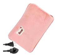 Electric Hot Water Bottle | Electric Hand Warmer For Winter And Cold Weather - Hot Water Bottle With Plush Cover For Menstrual Cramps, Muscles, Neck, Legs, Tai