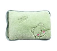 Electric Hot Water Bottle Rechargeable, Rechargeable Electric Hot Water Bottle Pink, 500w Heating Device, HotWater Bottles with Soft Cover for Period Cramps Muscles Neck Legs Waist Belly Body