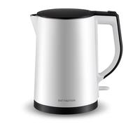 Electric Hot Water Kettle Instant Kettle 1.5L 1000W Instant Kettle for Fast Boiling Hot Water with Stainless Steel Double Wall Electric Kettle