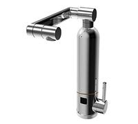 Electric Hot Water Taps, 3000W, 1080° Degree Rotate, Cold and Hot Water Tap with LCD Temperature Display for Kitchen,Bathroom, 3sec Instant.