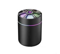 Electric Humidifier with Aromatherapy Diffuser and Essential Oil Purifier, Ultra-Portable Quiet Mist Maker for Car, Home, Bedroom or Office with Soothing Night Light, Continuous or Intermittent Modes