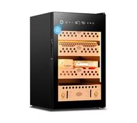 Electric Humidor 60L with Temperature & Humidity Control Cigar Cabinet Spanish Cedar Wood for 200 Counts