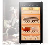 Electric Humidor Cigar Box with Spanish Cedar Interior, Maintains Constant Humidity & Temperature, Ideal for Cigar Storage and Wine Preservation, for Father or Husband