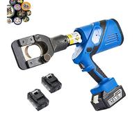 Electric Hydraulic Cable Cutter - Battery Powered with LED Display, for Crimping Copper, Aluminum, and Armored Cables up to 105mm, 70kn/80kn/130kn Cutting Force