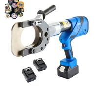 Electric Hydraulic Cable Cutter - Battery Powered with LED Display, for Crimping Copper, Aluminum, and Armored Cables up to 105mm, 70kn/80kn/130kn Cutting Force