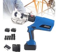 Electric Hydraulic Cable Lug Crimper,4.0ah Lithium Battery Powered Hydraulic Pliers,Rechargeable Cable Crimping Tool,for Copper and Aluminum Terminals