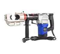 Electric Hydraulic Crimping Pliers, 2200W Rechargeable Wire Crimpers, Portable Battery Tool Kit for Communication and Industrial Use