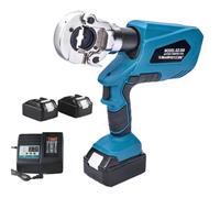 Electric Hydraulic Crimping Pliers Rechargeable Hydraulic Pliers, Battery Electric Power Cable Crimping Tool Hydraulic Cable Crimper,EZ-400