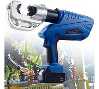 Electric Hydraulic Crimping Tool, Battery Powered Cable Crimping Tool, Rechargeable Hydraulic Crimping Pliers, 16-400mm², Includes DC18V/4Ah Lithium Battery