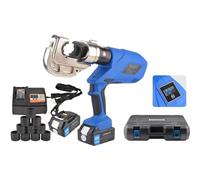 Electric Hydraulic Crimping Tool, Cordless Battery Cable Crimping Plier for 16-300mm²