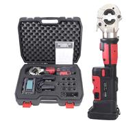 Electric Hydraulic Crimping Tool, High-Performance Cable Crimping Plier for Electrical Terminals, Supports Range 16-300mm², Complete Tool Kit for Wire Connections