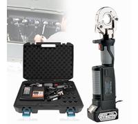 Electric Hydraulic Crimping Tool Kit, Cable Lug Crimper for Electrical Terminals & Wires, 10-300mm² Range, Battery Powered