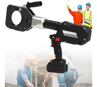 Electric Hydraulic Crimping Tool, Rechargeable for Wires and Pipes, Professional Cable Terminal Crimper