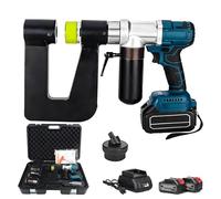 Electric Hydraulic Hole Punch Machine with 6 Interchangeable Dies, 150mm Throat Depth, 5-Second Fast Punching for Metal, Iron, and Aluminum Sheets