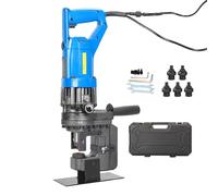 Electric Hydraulic Hole Puncher,Fast Punching,Easy To Operate,with Tool Case,for Steel,Iron,Aluminum,Copper (channelsteel)