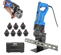 Electric Hydraulic Hole Puncher Tool, Heavy Duty Metal Punching Machine for Steel Plate