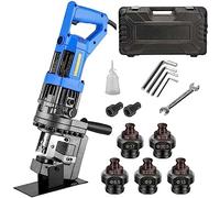Electric Hydraulic Hole Punching Tool, 1300W/1800W Dual Power, for Steel Iron Aluminum Copper Metalworking, Industrial Punching Solution