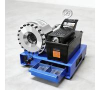 Electric Hydraulic Hose Crimper Kit - Portable Crimping Machine with 8 Dies for Multi-Diameter Hydraulic Pipes - Maximum 55mm Jaw Opening & Durable Construction