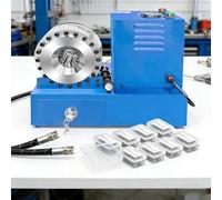 Electric Hydraulic Hose Crimper Tool with Limit Switch - Portable Crimping Machine for Hydraulic Hoses, Automotive AC Lines, and Multi-Diameter Fuel Lines