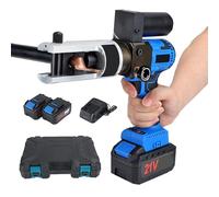 Electric Hydraulic Pliers, Rechargeable, 60KN/90KN Force, Alloy Head, Multi-Die Kit, for Crimping 4-70mm²/10-240mm² Wires in Industrial Applications