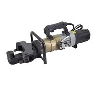 Electric Hydraulic Rebar Bender, 1800W Portable Rebar Bending Machine, 0-90 Degrees Angle, Fast Bending and Straightening for Construction and Metalworking