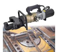 Electric Hydraulic Rebar Bender, Portable Rebar Bender for Construction Sites and Railway Construction, Bending Angle 0-90 Degrees