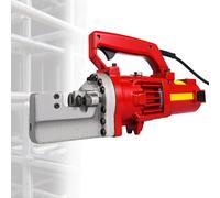 Electric Hydraulic Rebar Cutter, 1250W Power, Cuts Up to 20mm Rebar, Heavy-Duty Construction Tool for Concrete Work