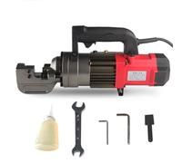 Electric Hydraulic Rebar Cutter, Portable Cutting Machine for 4-25mm Rebar, Fast Cutting Speed 2-4 Seconds, Includes Easy to Carry Storage Box