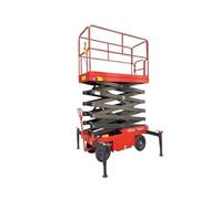 Electric Hydraulic Scissor Lift - Fully Automatic le Aerial Work Platform for Easier Lifting & Construct Ta Smooth Heavy Du Design Ideal for Elevating Equint & Personnel