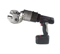 Electric Hydraulic Steel Bar Cutter,SC-16C Rechargeable Steel Bar Cutting Machine， Hydraulic Tool Crimping Pliers Press Fit Tool(Gold)