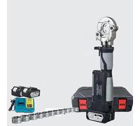 Electric Hydraulic Terminal Crimping Tool for Copper-Aluminum Lugs, Efficient Hydraulic Operation, Portable Design for Wiring Terminals