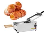 Electric Ice Cream Cone Chimney Cake Roll Oven Maker, Chimney Cake Oven Machine, Waffle Cone Baker Maker Snack Machine, for Commercial and Home Use