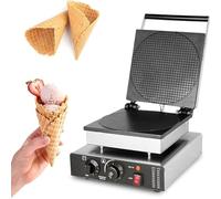 Electric Ice Cream Cone Commercial Maker - Stainless Steel Nonstick Mold for Homemade DIY Cones - for House & Commercial Use