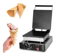 Electric Ice Cream Cone Commercial Maker - Stainless Steel Nonstick Mold for Homemade DIY Cones - for House & Commercial Use