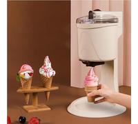 Electric Ice Cream Cone Soft Serve Machine for Home - Maker Machine for DIY Kitchen Fast Yogurt Makers