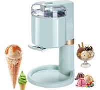 Electric Ice Cream Cone Soft Serve Maker, Quick 10-Minute Dessert Machine, Easy One-Push Operation for Healthy Homemade Treats