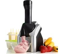 Electric Ice Cream Maker, Dessert Fruit Serve Ice Cream Machine, Home Ice Cream Maker for Making Healthy Soft Serve Sherbet, Sorbet, Fruit Ice Cream, Frozen Yogurt for Kids