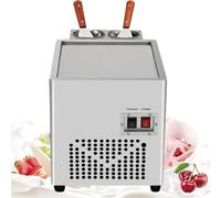 Electric Ice Cream Roll Maker - Stainless Steel Stir-Fried Ice Pan for Commercial Rolled Yogurt Ice Cream, for Bars, Cafes, and Dessert Shops