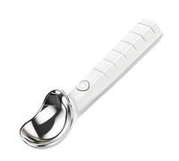 Electric Ice Cream Scoop - Steel, 21cm | Electric, Automatic Warming, Portable Automatic Portable Spoon For Seniors, Portable - Desserts Sandwiches Biscuits, 6cm