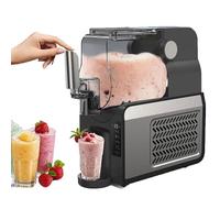 Electric Ice Crusher Machine for Snow Cones with LCD Touch Screen