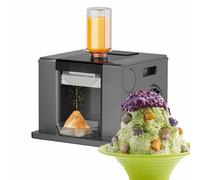 Electric Ice Crusher Machine, High Capacity Stainless Steel Shaved Ice Maker for Home, Commercial Use in Restaurants, Parties, and Food Trucks