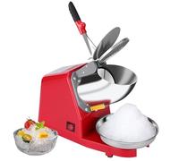 Electric Ice Crusher Machine, Stainless Steel Shaved Ice Maker, High-Speed Ice Shaver for Cocktails, Bars, Slushies, Home and Commercial Use