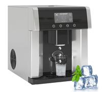 Electric Ice Crusher Maker Machine with LCD Display for Iced Tea and Coffee, Countertop Water Dispenser for Home Kitchen Office Bar and Parties
