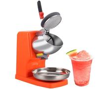 Electric Ice Crusher Shaver 750W, Splash-Proof Design, One-Button Operation for Drinks