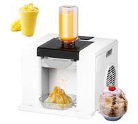Electric Ice Crusher with Automatic Cleaning for Home Bars Restaurants