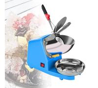 Electric Ice Crusher with Dual Stainless Steel Blades, High Efficiency for Home and Commercial Use